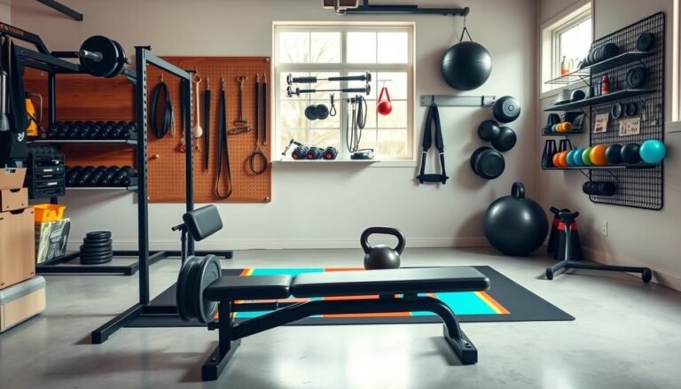 garage gym setup ideas