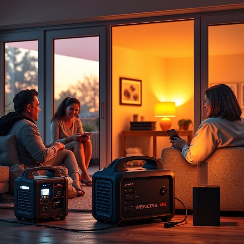 portable solar generator for home - Illustration 3