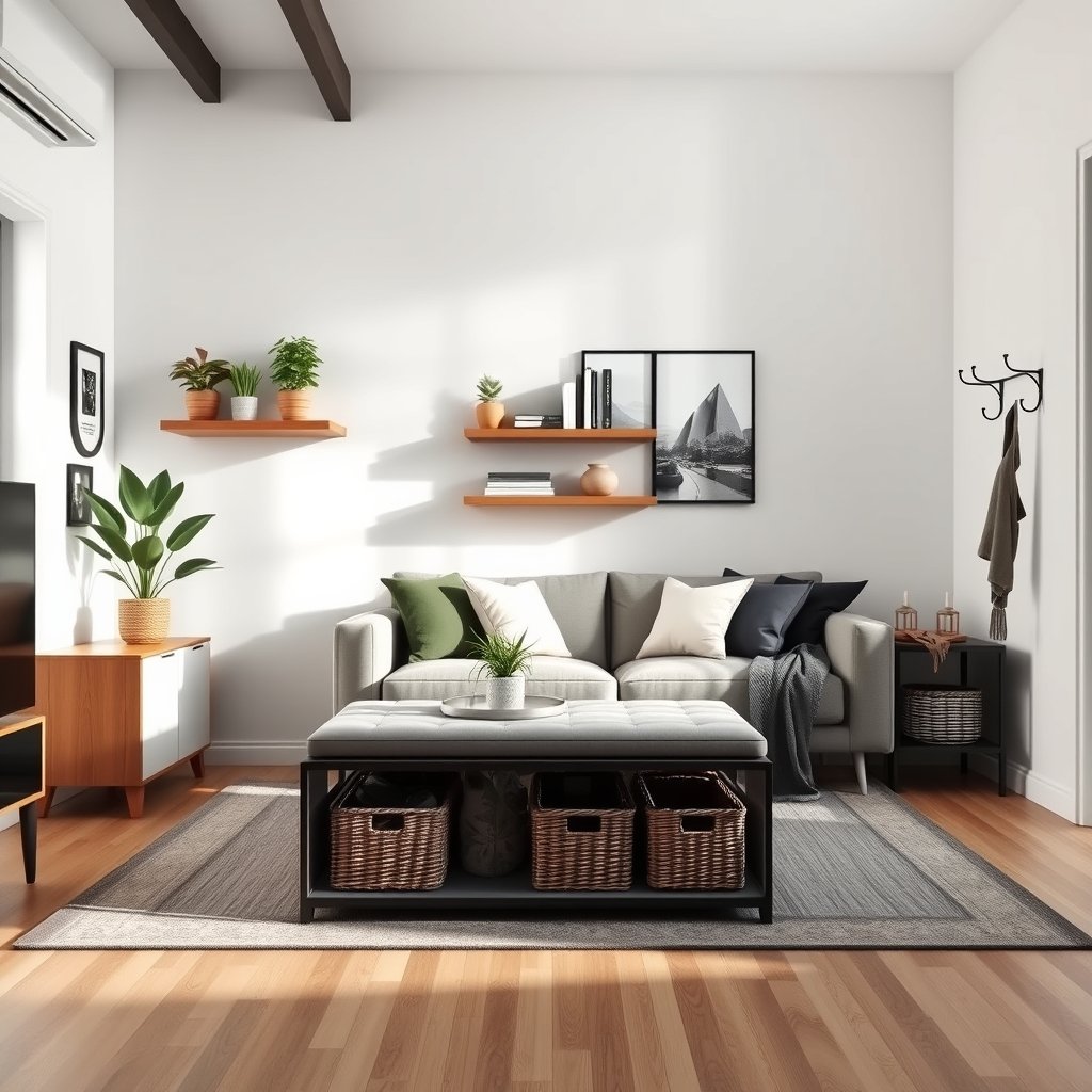 small space storage solutions - Illustration 1